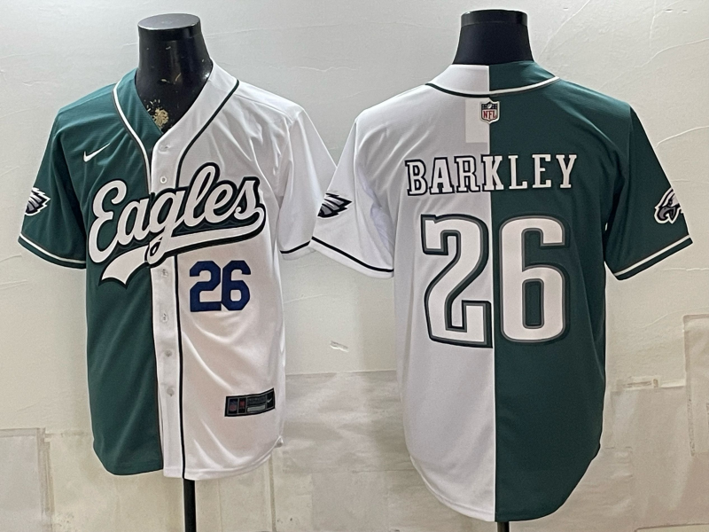 Men 2026 Philadelphia Eagles #26 Barkley white Nike Limited NFL Jersey 0812001